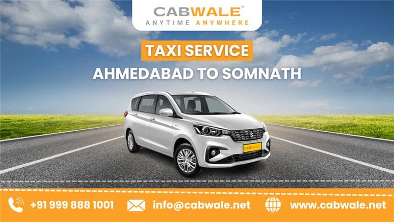 Ahmedabad to somnath taxi booking